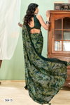 Shrilia By Vallabhi Georgette Abstract Printed Daily Wear Saree Orders In India